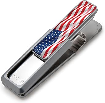 M-Clip Patriotic USA American Flag Money Clip for Men