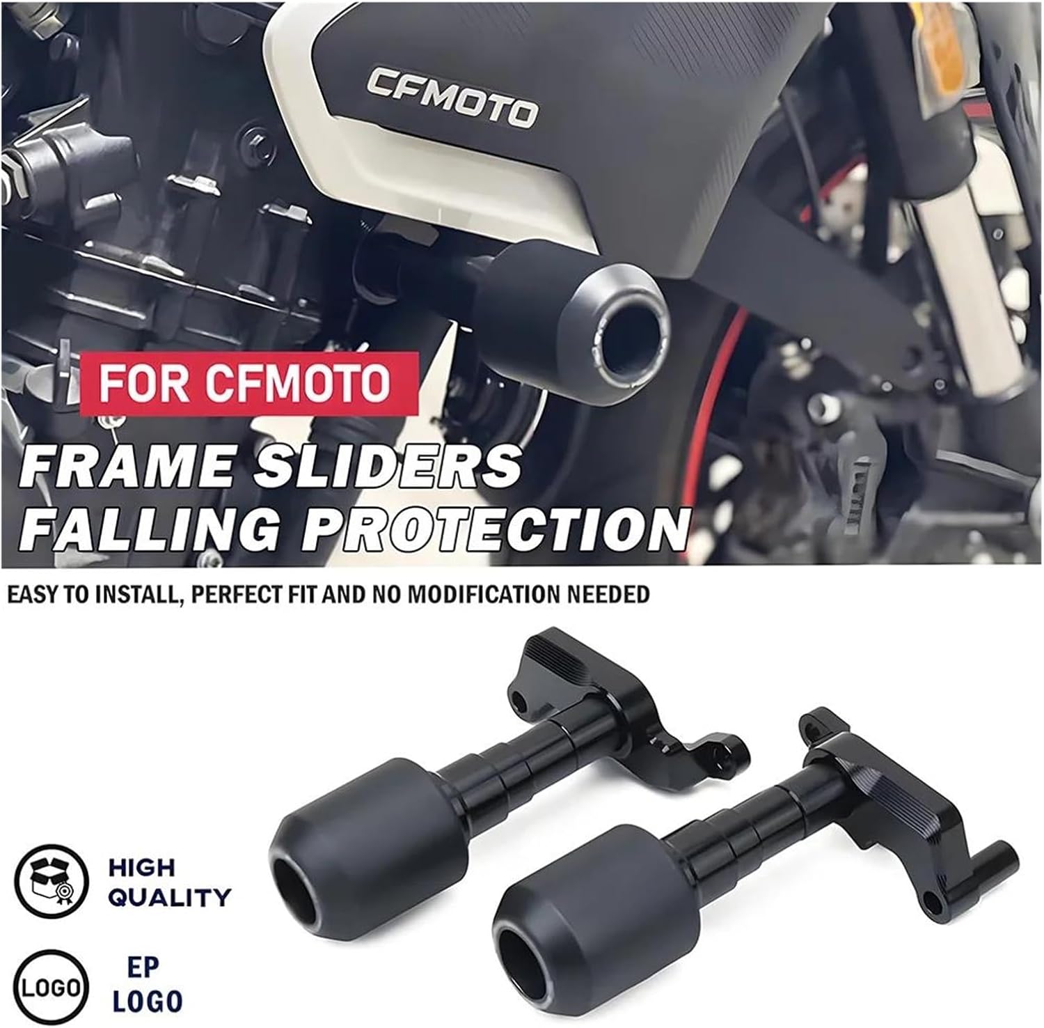 Anti Crash Pad Protector For CFMOTO 800NK NK8002023 Motorcycle Engine Guard Anti-collision Protector(800NK-2023 a)