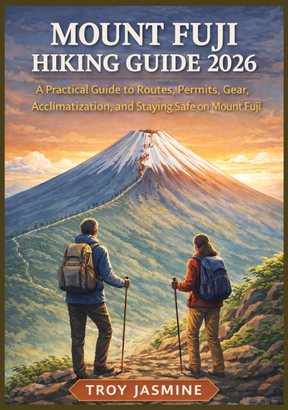 MOUNT FUJI HIKING GUIDE 2026: From First-Time Hikers to Experienced Mountaineers – A Practical Guide to Routes, Permits, Gear, Acclimatization, and ... Troy Jasmine National Park Hiking Guides)