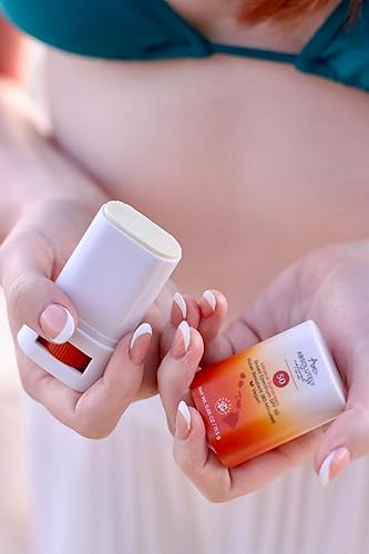 Vista 21 de Absolutely Natural - Protector solar mineral SPF 8 - Loción hidratante resistente al agua para cuerpo y cara - No nano óxido de zinc, vitamina E - 3