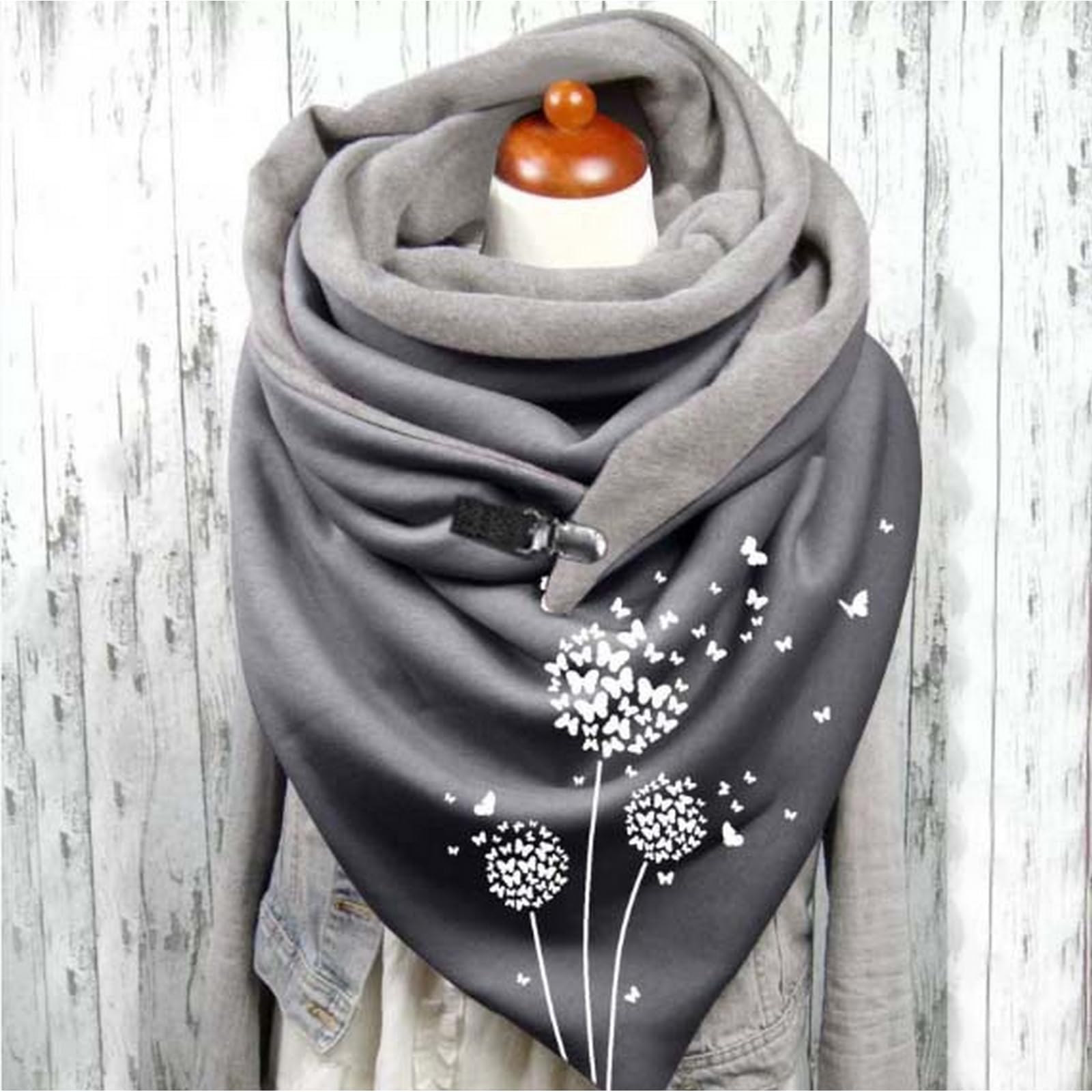 Foulard Donna Scaldacollo Triangolare Autunno Inverno Caldo Ed Elegante