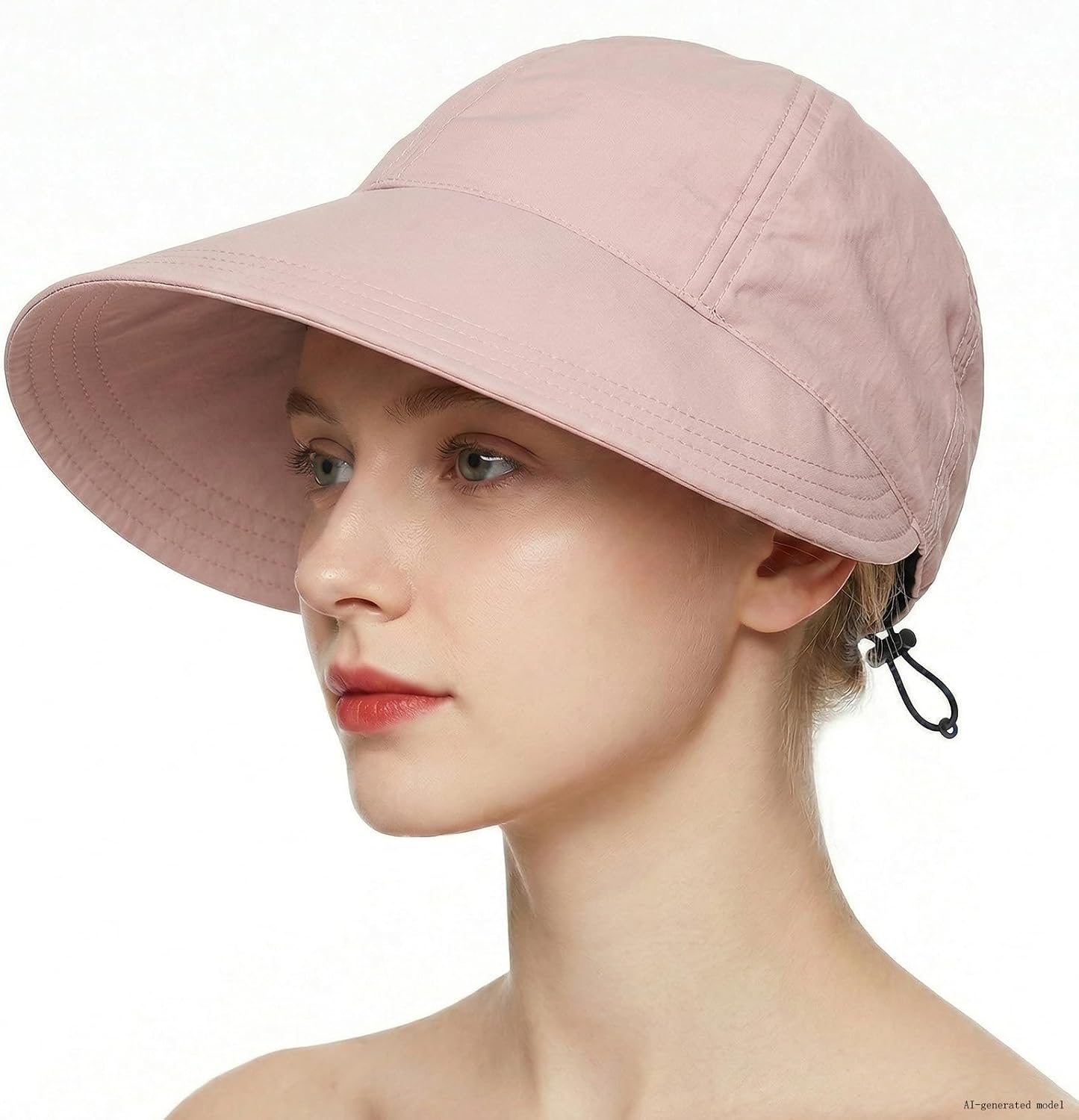 Wide Brim Sun Hat - Summer UV Protection Packable Baseball Cap Adjustable Hiking Fishing Garden Hat for Women Men