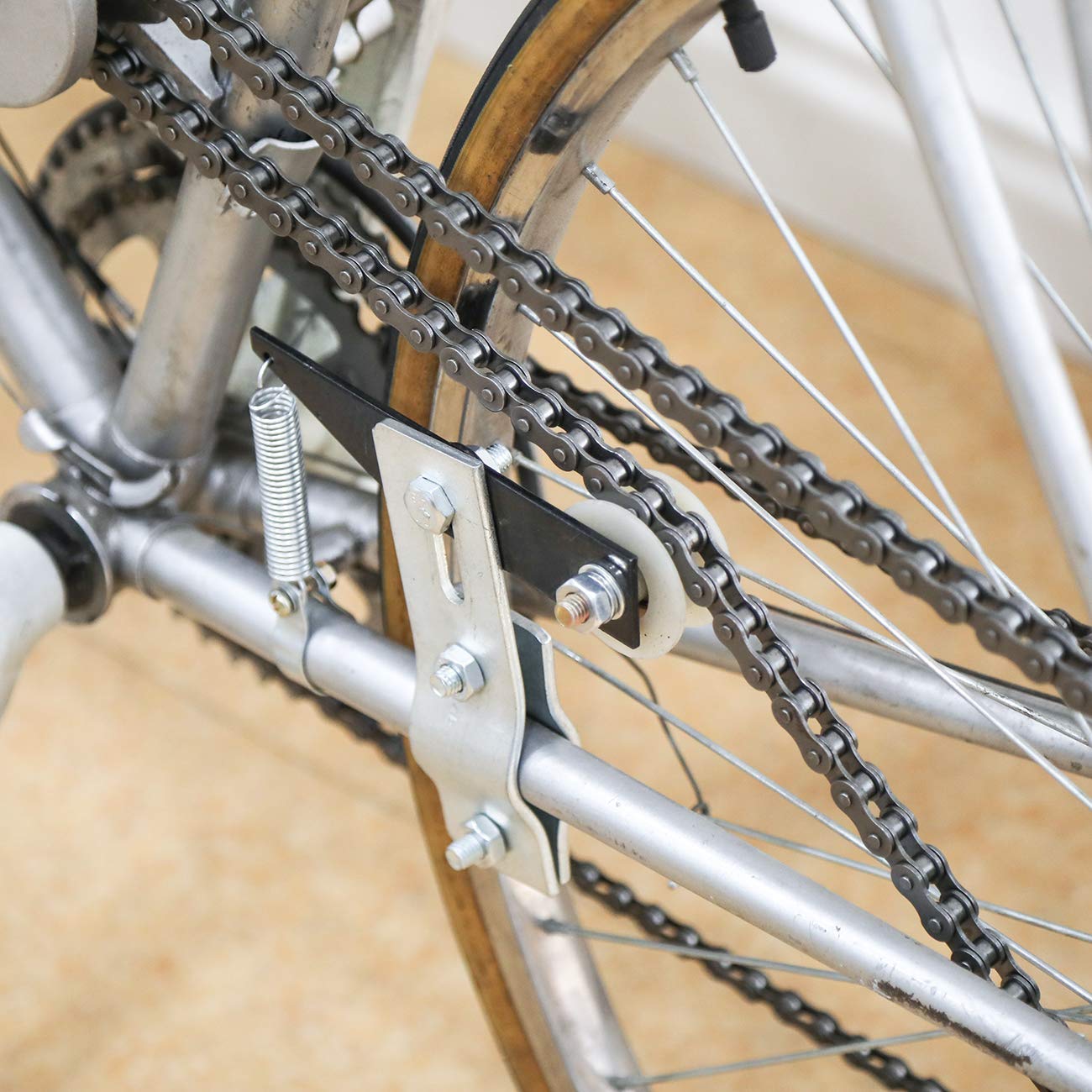 Stroke Bicycle Engine Kit Arch Idler Pulley Chain Tensioner For