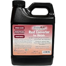 Fluoramics HinderRUST Rust Converter Neutralizes Rust and Corrosion