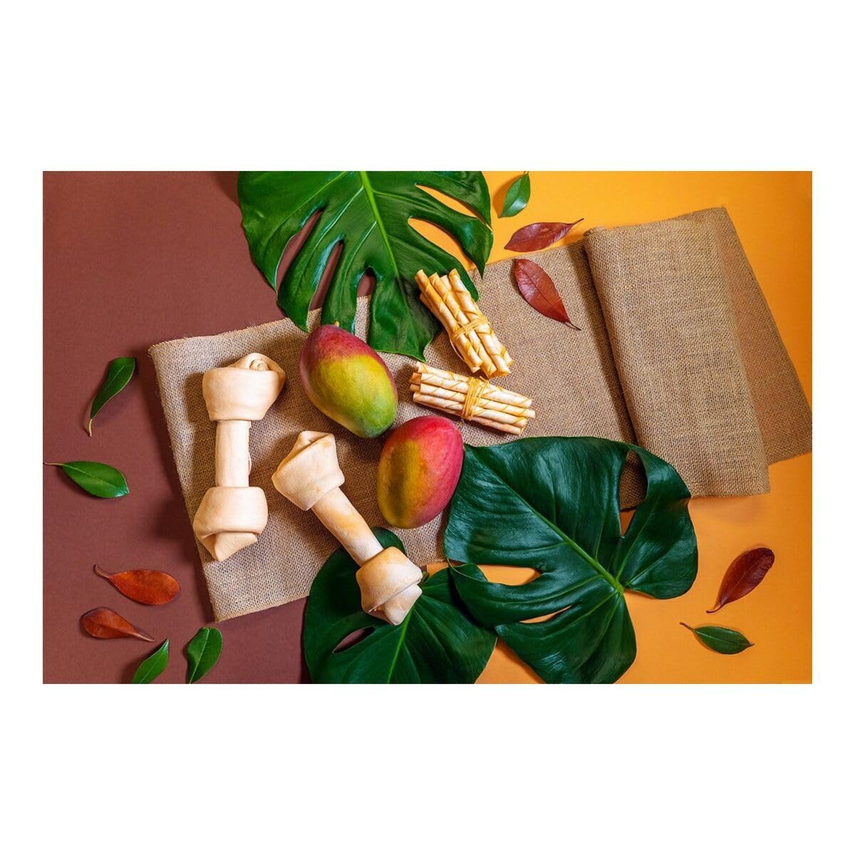 Gloria Snackys Rawhide Masticable Nudos Sabor Mango 150 g