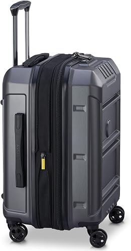 DELSEY PARIS - REMPART - Rigid Cabin Suitcase 55x35x26 cm - 39 L - S - Anthracite - 8