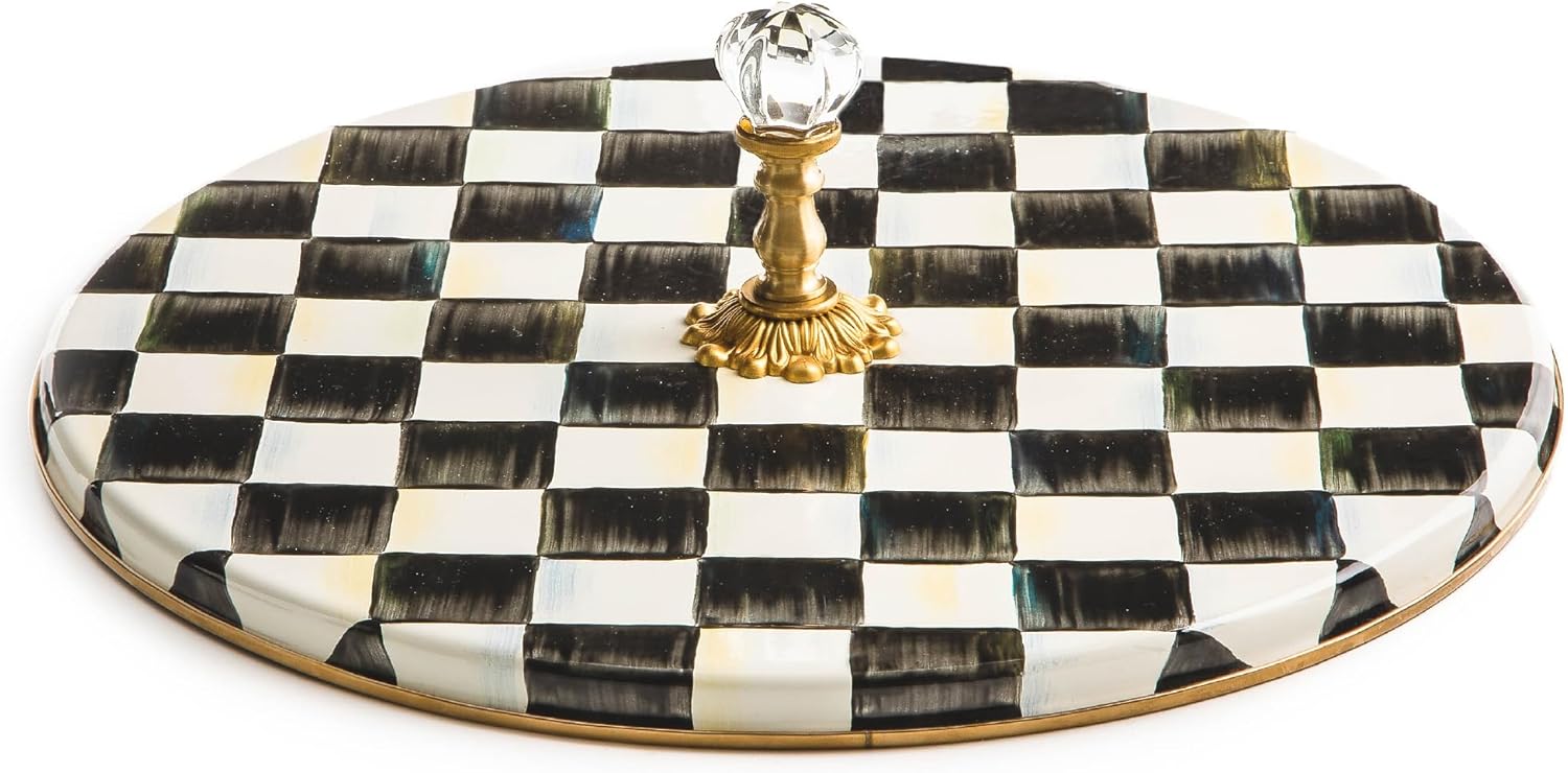 MacKenzie-Childs Cheese Course: Courtly Check Cheese Board