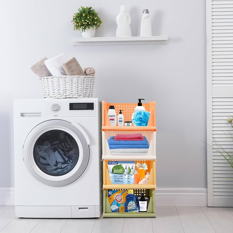 新品 FCRB FOLDING STORAGE SOFT CONTAINER Amazon.com: 4-Pack Folding Wardrobe Storage Box Plastic