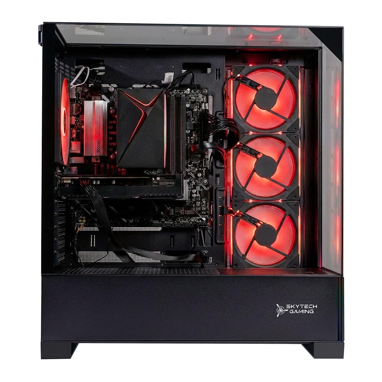 Skytech Gaming Shadow 5 Gaming PC, AMD Ryzen 7 7700 3.8GHz, NVIDIA RTX 5070 12GB VRAM, 1TB Gen4 NVMe SSD, 32GB DDR5 RAM 6000, 750W Gold PSU, WI-FI 5, Windows 11, Desktop
