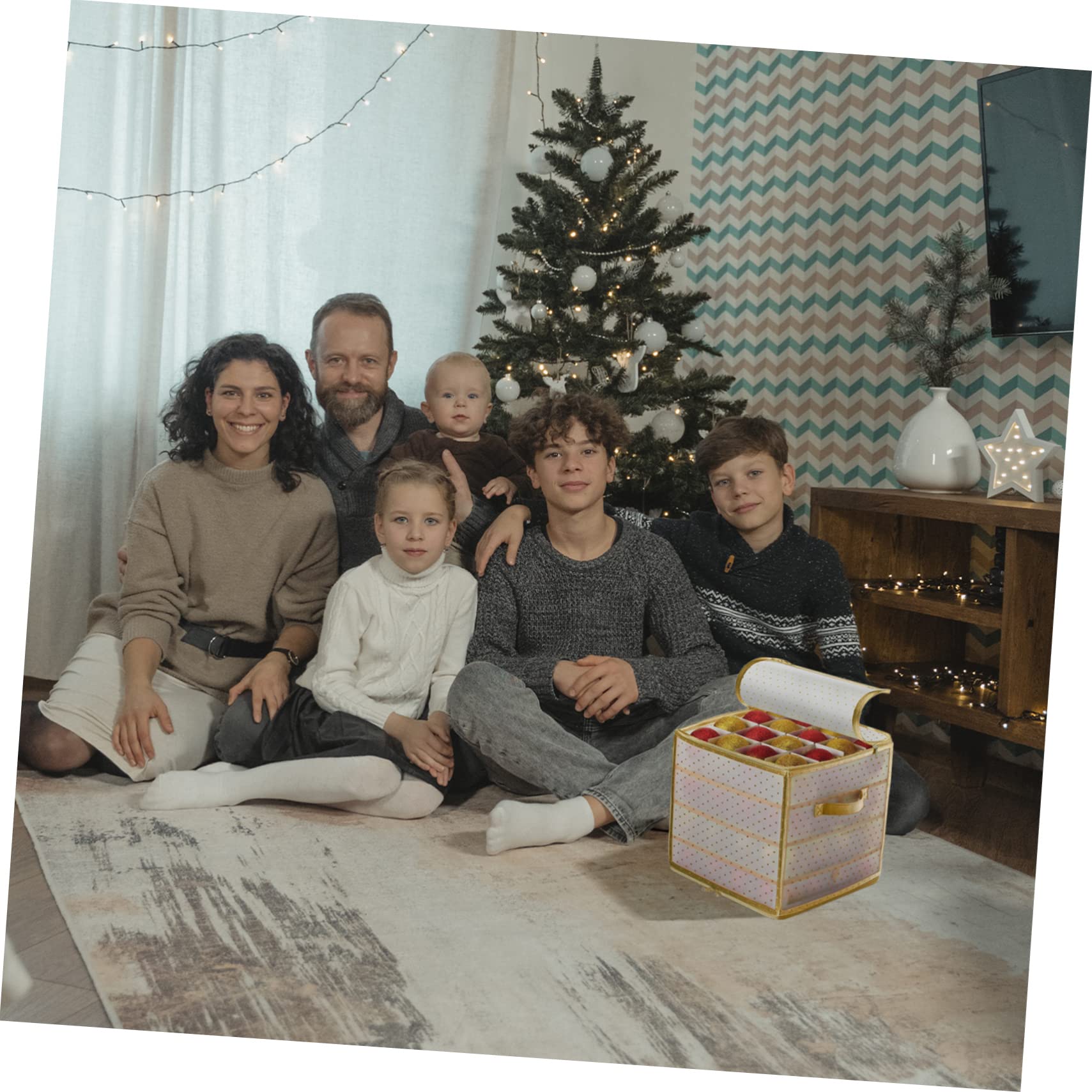 Weihnachtskugel-aufbewahrungsbox Mit Praktische Aufbewahrungsbox Für Weihnachtsschmuck Weihnachtsdekorationen Und Haushaltsartikel