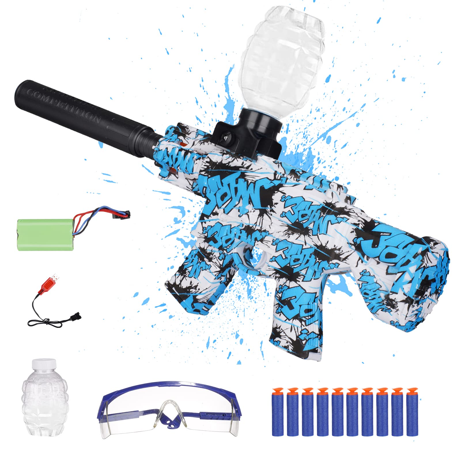 Buy Gel Ball Blaster, Electric Gel Splatter Blaster, Automatic Gel