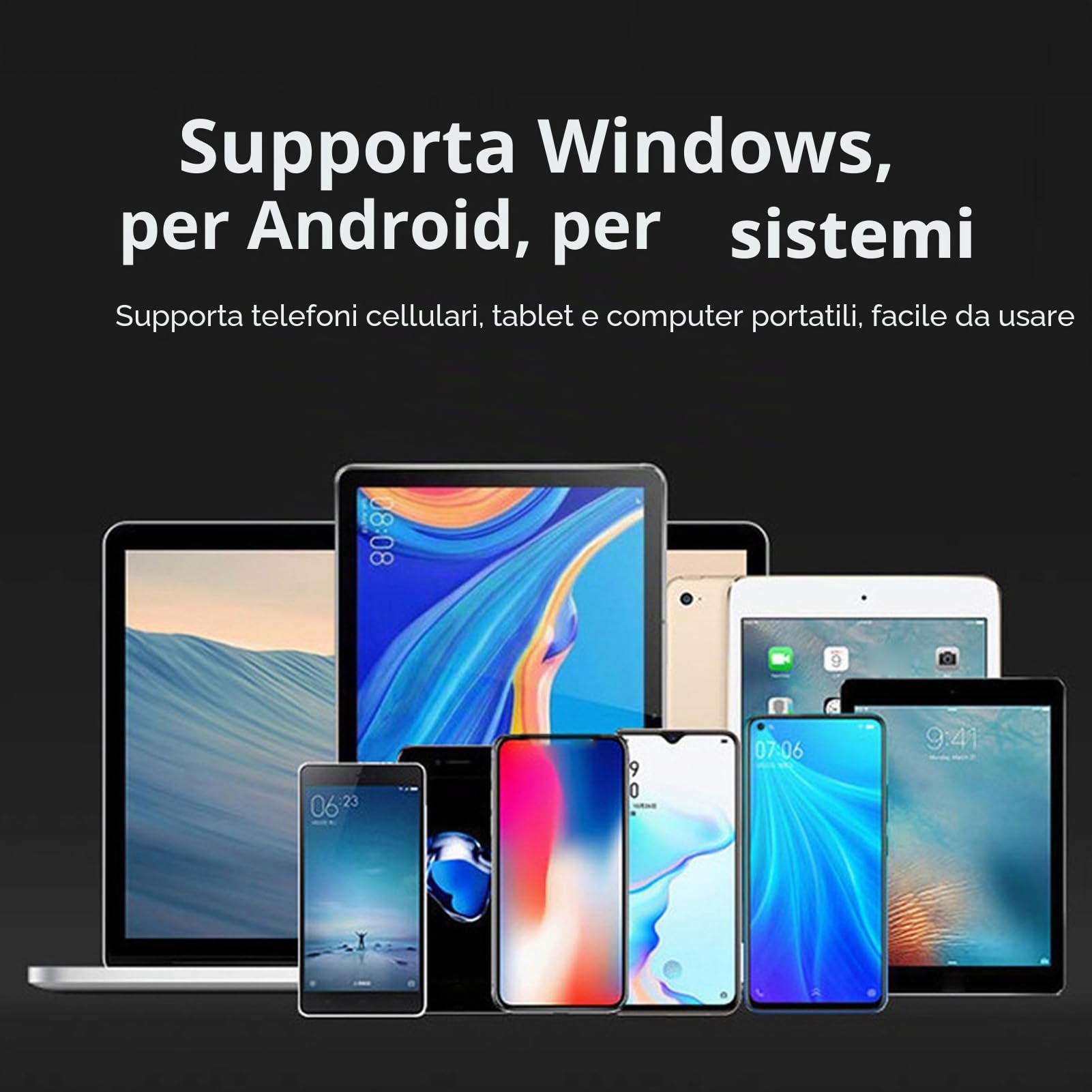 Tastiera Bluetooth Pieghevole, Tastiera Wireless 3 Pieghe Mini Tastiera Pieghevole Portatile, Tastiera Tascabile Ultra Sottile Ricaricabile per OSX per Android per (Grigio scuro)