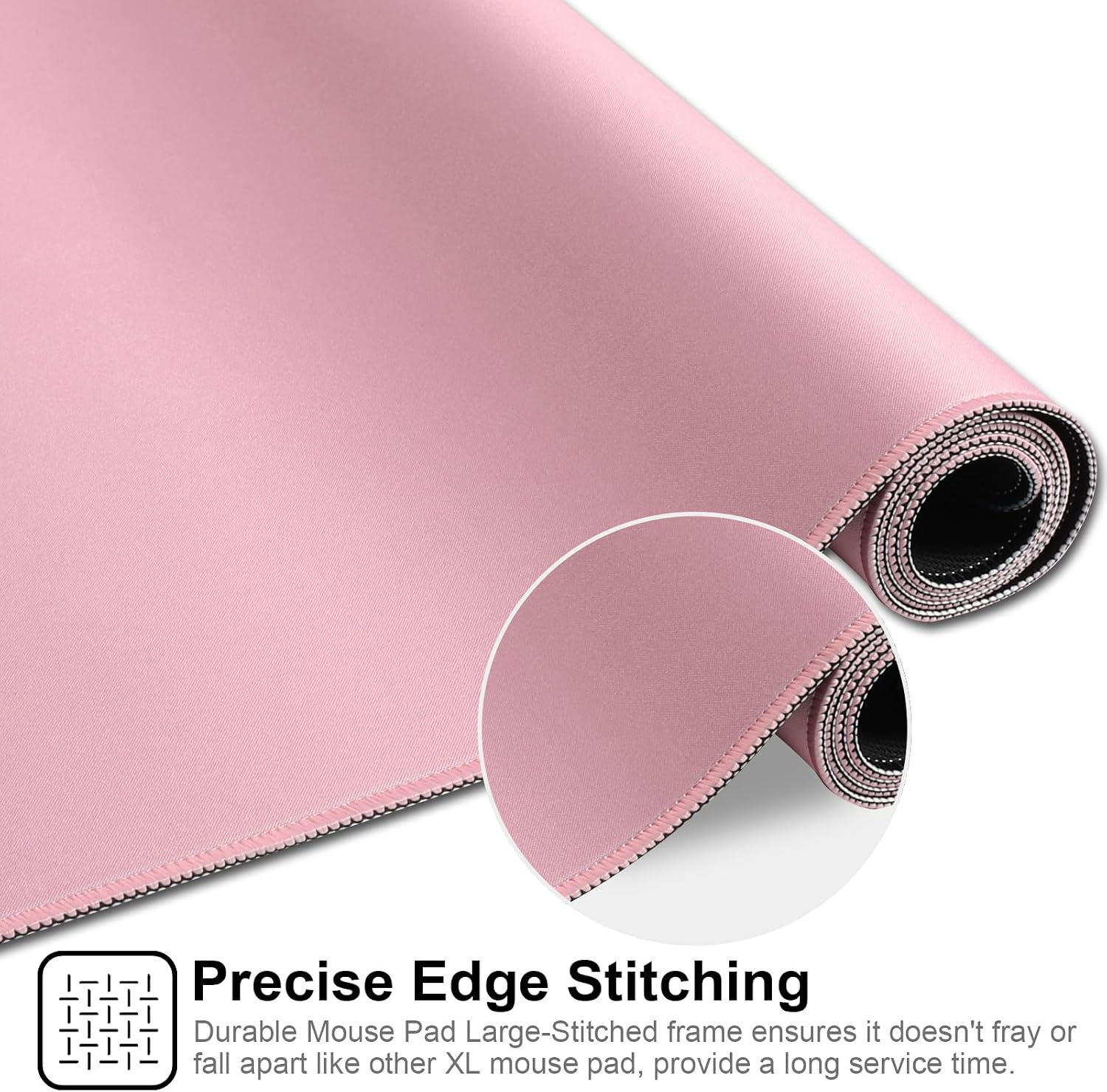 XXL Gaming Mouse Pad 35.4x15.7 Professional Large Mouse Pad & Computer Game Mouse Mat-90x40 Pinkus - 5