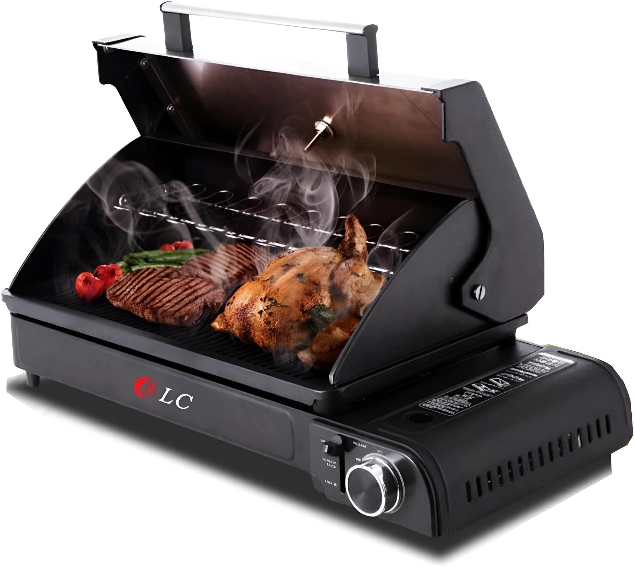 DLC Portable Multi-Use Gas Grill 2500W Fire Power DLC-P3413S