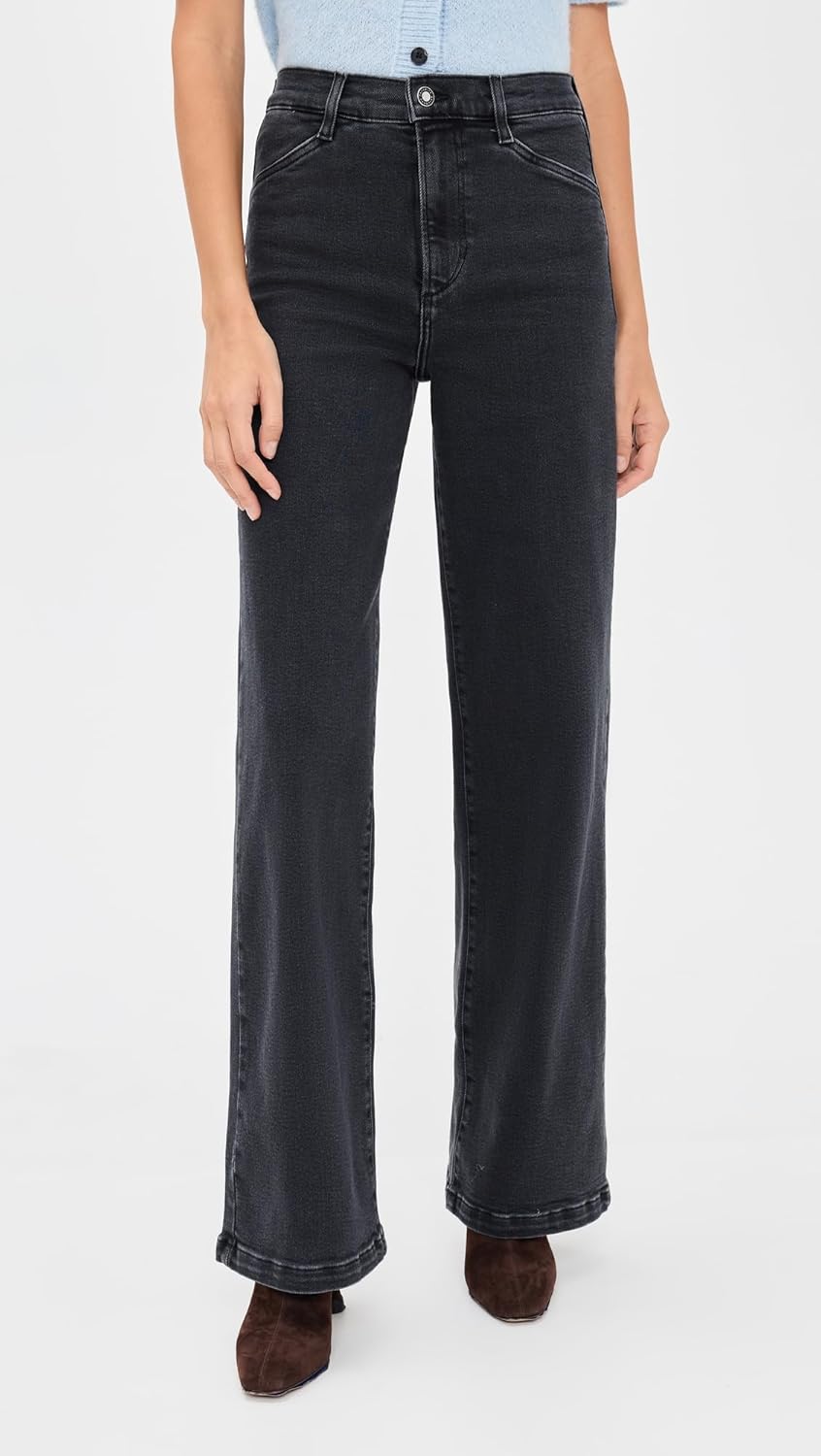 Favorite Daughter Women's The Mischa Super High Rise Wide Leg Jeans - Image 2