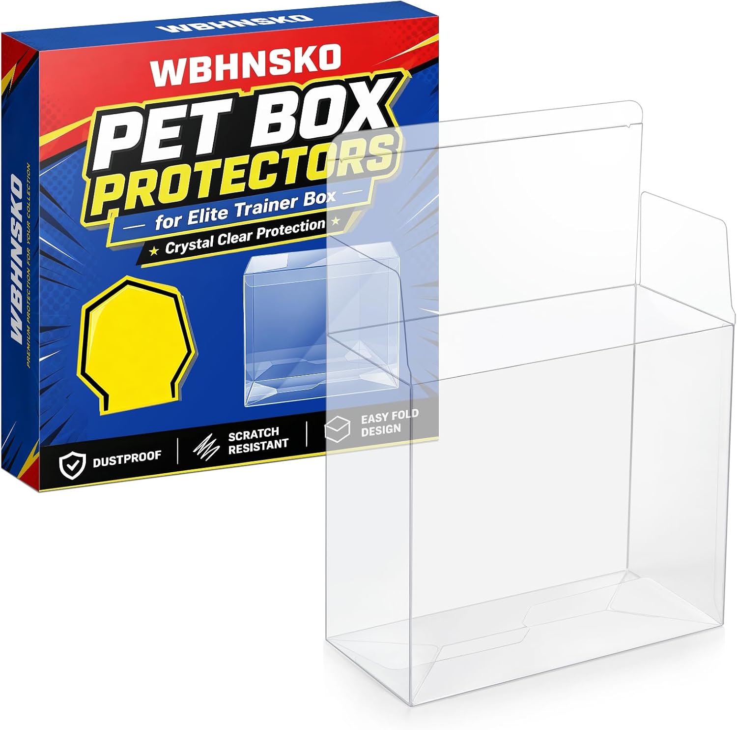 5PACK Protector Case for ETB - Compatible with PKMN Elite Trainer Boxes