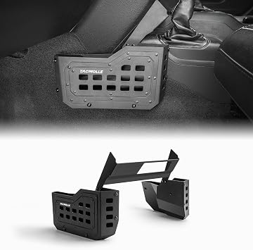 Center Console Organizer, Metal Gear Shift Side Tray for Jeep Storage Accessories, Center Console Storage Box Fits Jeep Wrangler JL Gladiator JT 20182025