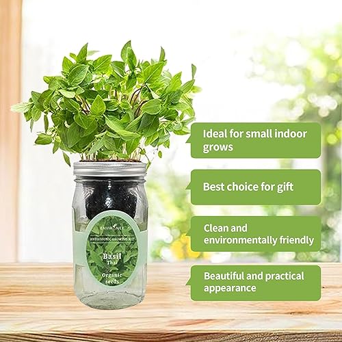 Miniatura 7 de kit de cultivo hidropónico de hierbas, con autorriego, para jardín, para uso interior, para principiantes, cultiva tus propias hierbas