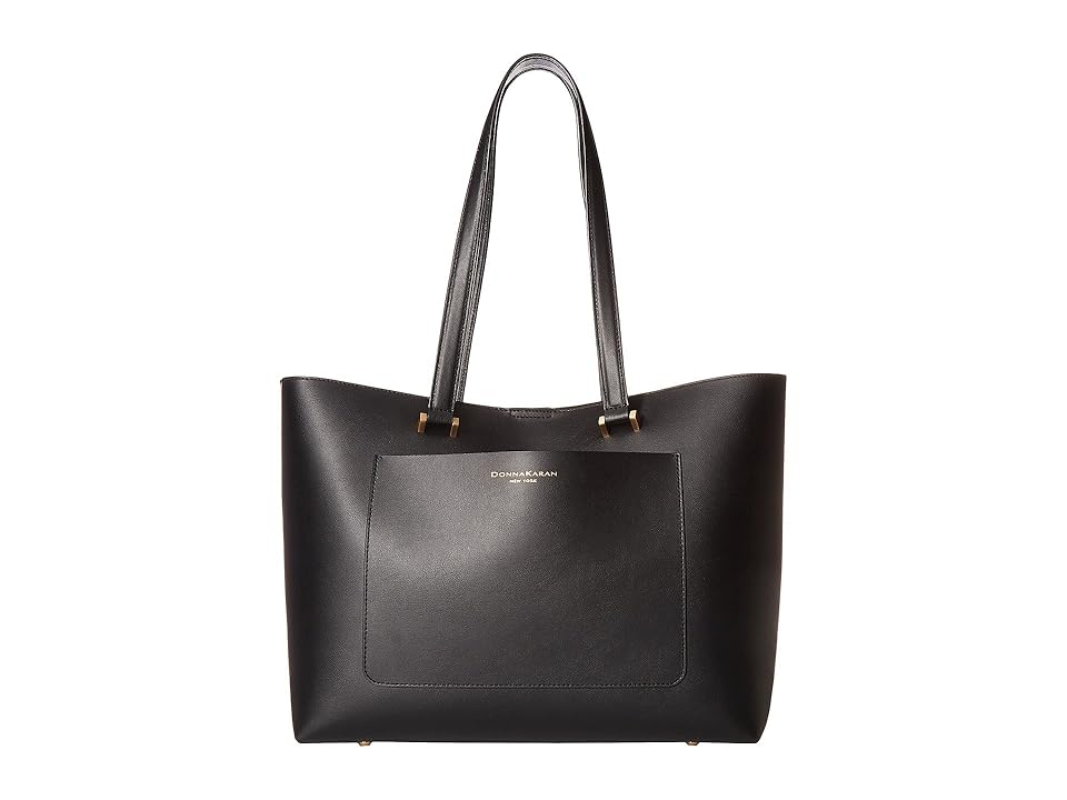 

Donna Karan Karla East/West Tote (Black) Tote Handbags