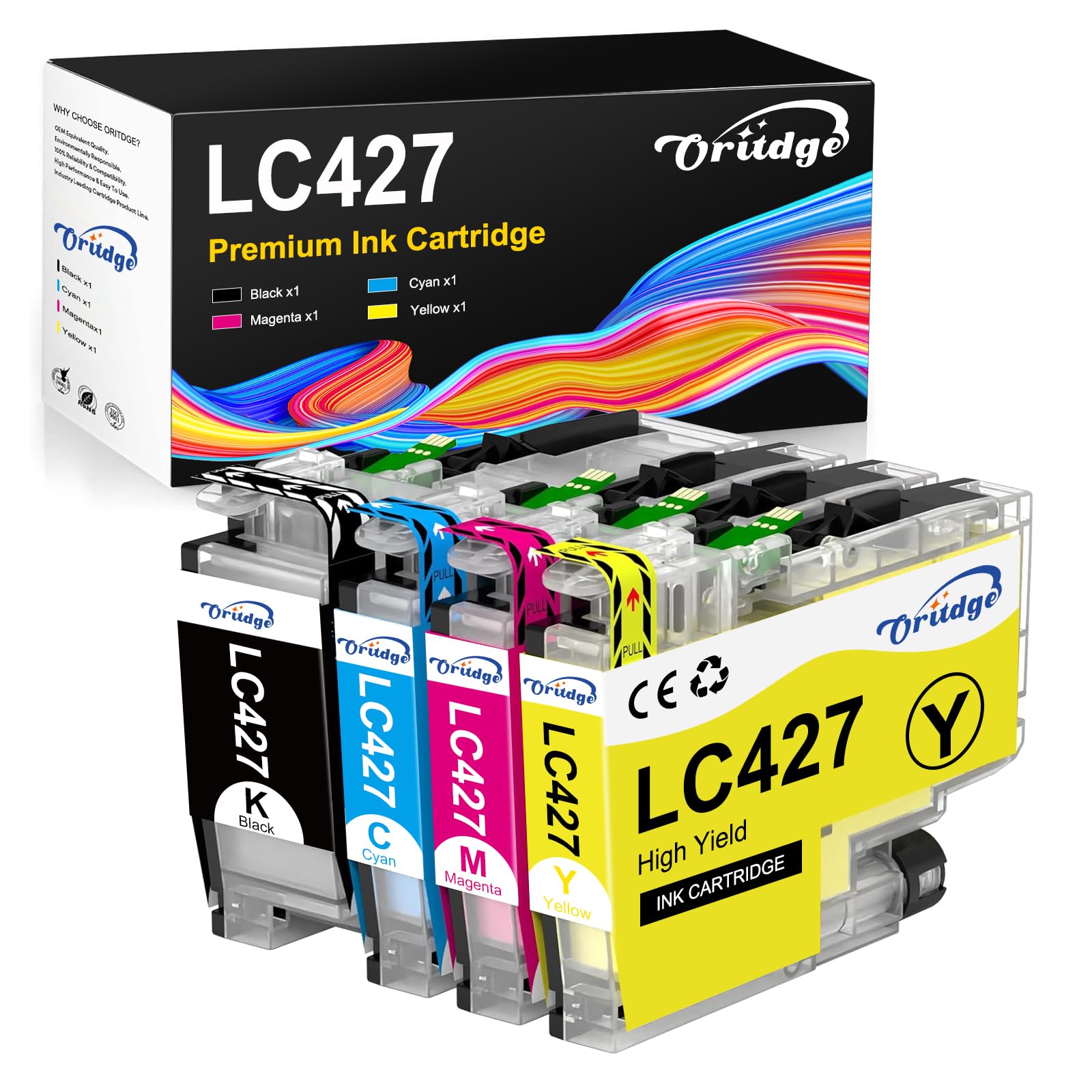 WYFYINK LC427XL Cartucce con Brother LC427 XL LC427XL Cartucce