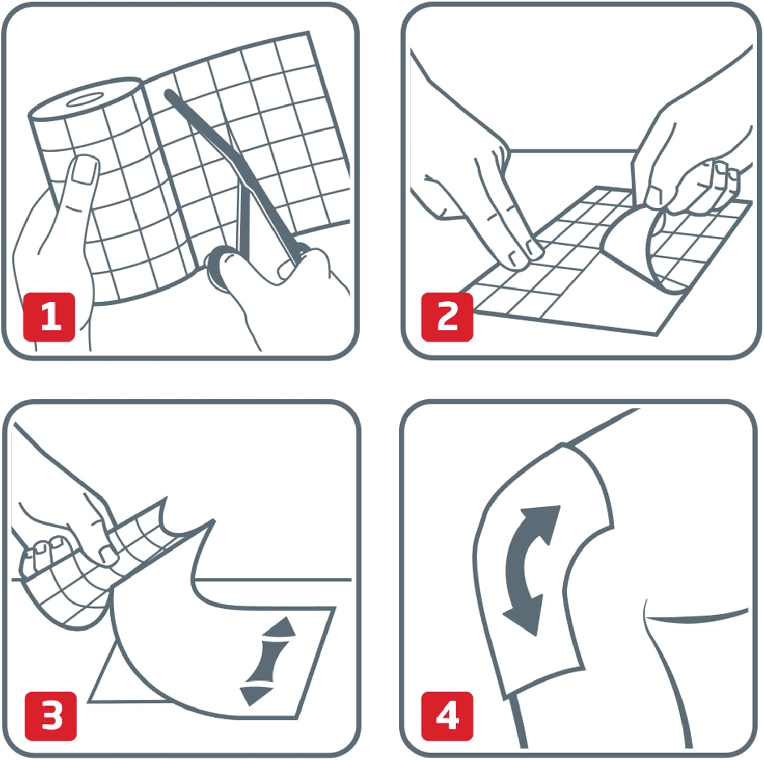 Hypafix Self Adhesive Dressing Retention Tape Thin (2.5cm x 10 meter) Stretchable Non-Woven