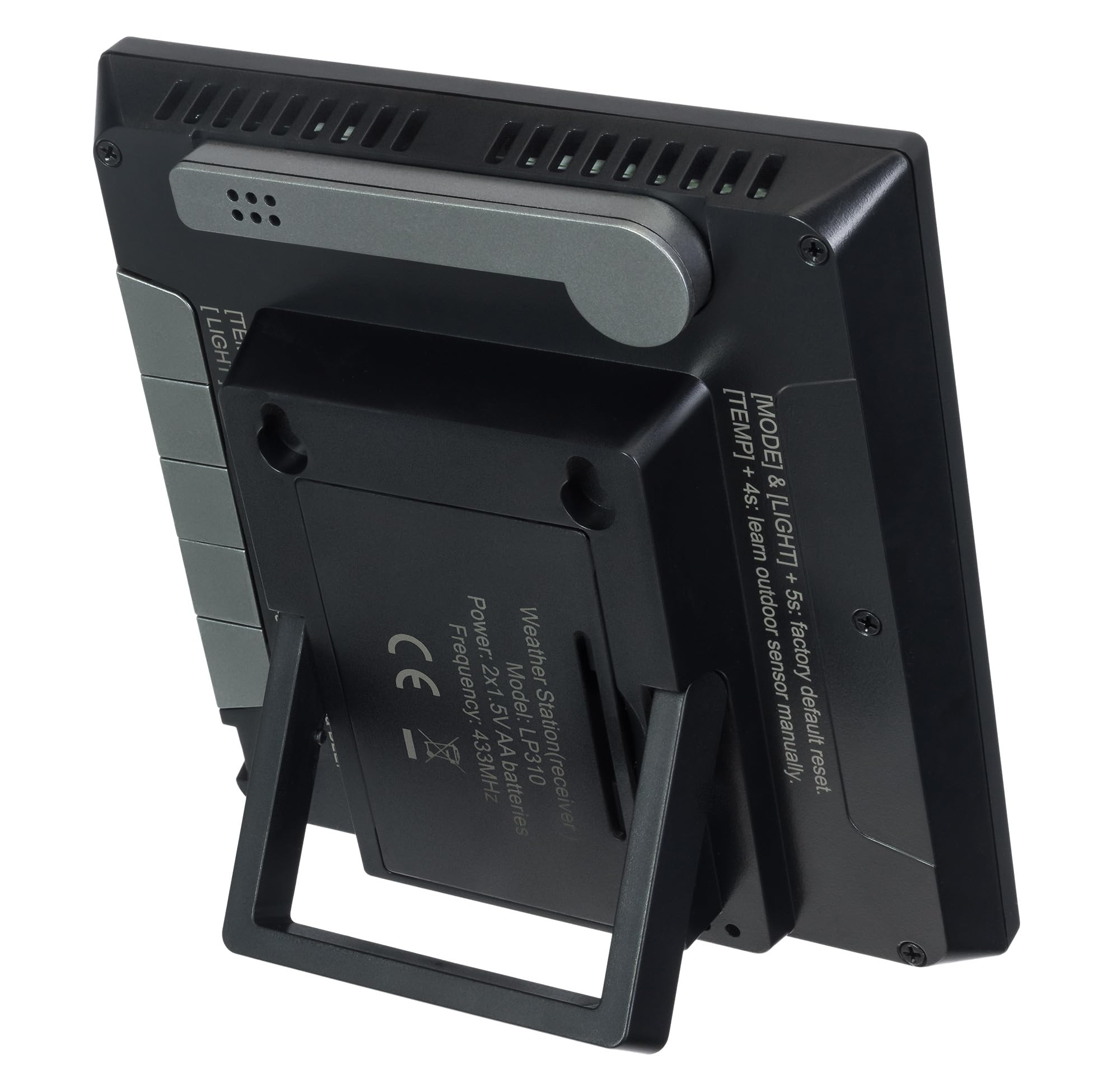 Levenhuk Wezzer PRO LP310 Estación Meteorológica Digital con Reloj, Calendario, Termómetro, Barómetro, Higrómetro, Anemómetro, Pluviómetro, Punto de Rocío, Índice de Calor y Wifi