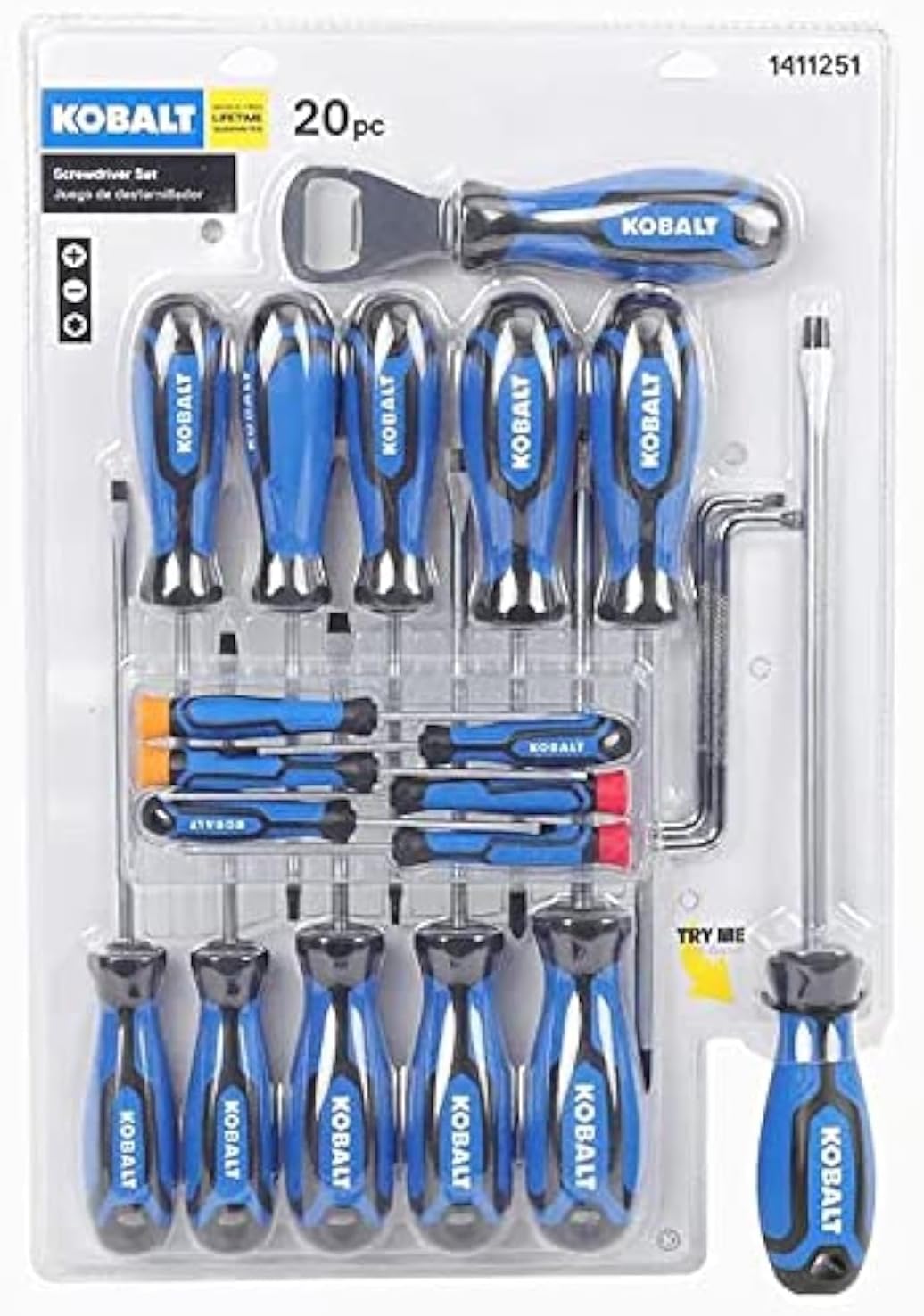 Kobalt Heat Treated Screwdriver Set