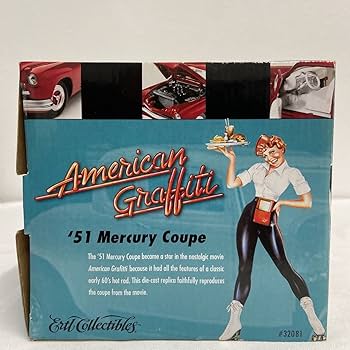 Amazon | 限定版 Ertl American Graffiti 1/18 Mercury Coupe Amazon | 限定版 Ertl American Graffiti 1/18 Mercury Coupe