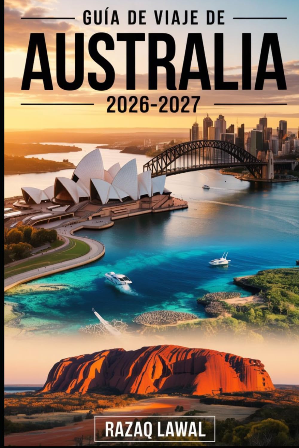 GUÍA DE VIAJE DE AUSTRALIA 2026-2027: Explora Sídney, Melbourne, la Gran Barrera de Coral, Uluru, Bondi Beach, la Gran Carretera del Océano y las ... atracciones y joyas ocultas de Australia