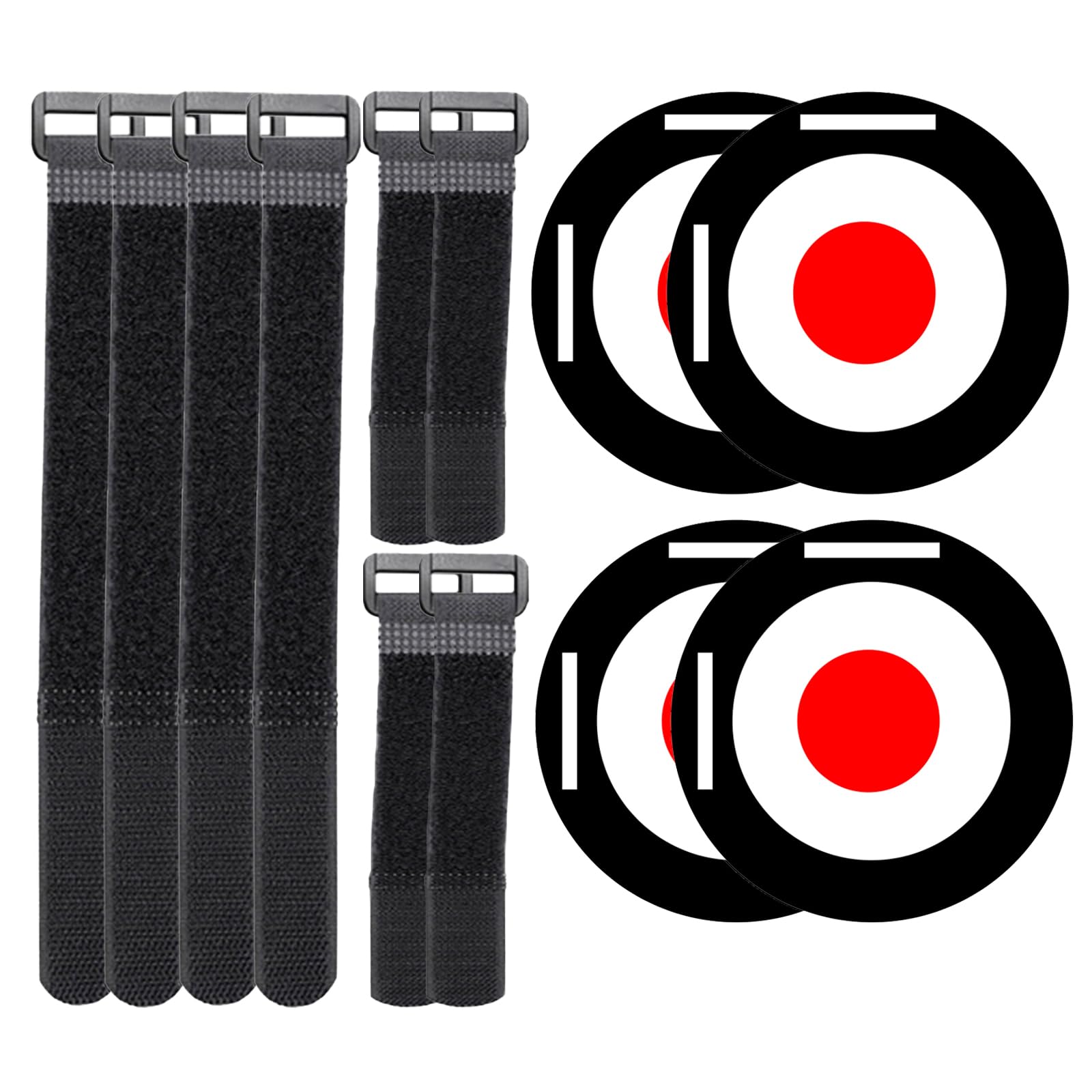 RoseFlower Soccer Goal Training Discs – 4 PCS Goal Target for Football, Kids Football Equipment, Reactive Training Discs for Kid's Soccer