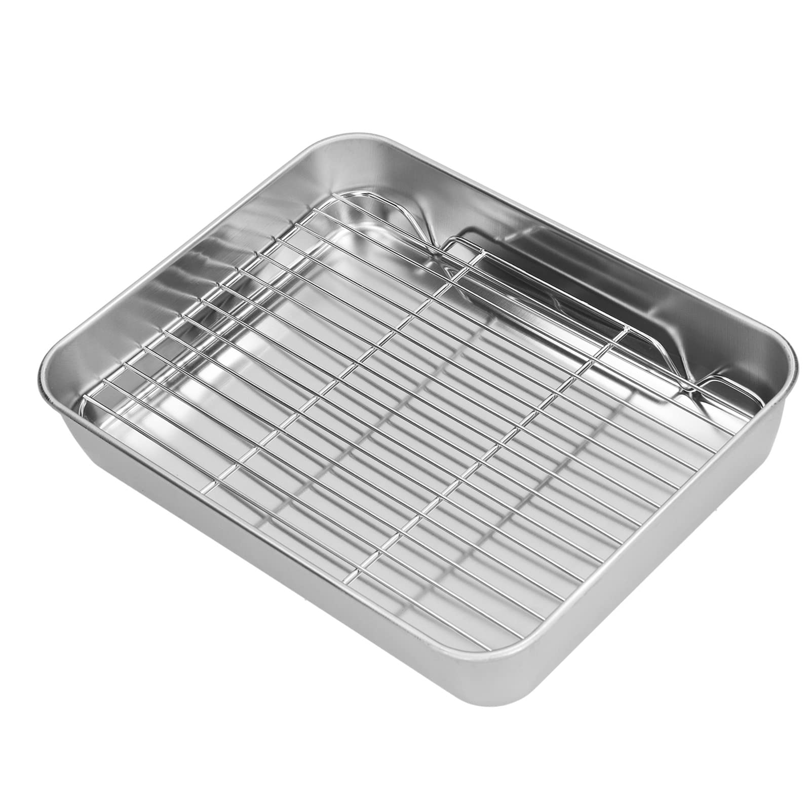 Casserole Dishes With Lids Oven Proof, Roasting Tray With Roasting Tray Roasting Tray Enamel Roasting Tin for Roasting Tray (23.5 * 17.5 * 5CM)