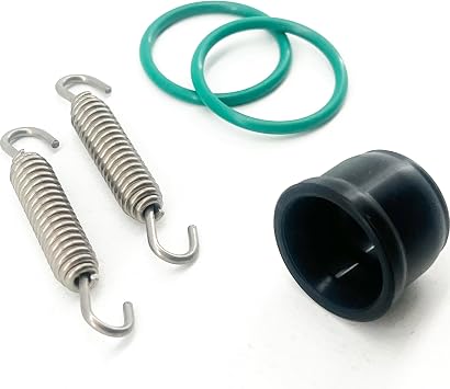 Expansion Chamber to Silencer Coupler Seal and Spring Kit for 50 cc KTM SX50 Euro 2-Stroke Exhaust Pipe Fits KTM SX 50SX 02+, Husqvarna TC TC50 17+, GasGas MC MC50 21+ OEM # 45105057000 17/20mm