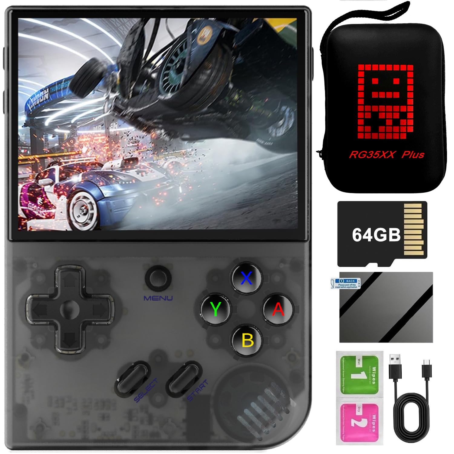 Kazu RG35XX PLUS ハンドヘルドゲームコンソール 128GB Kazu様専用