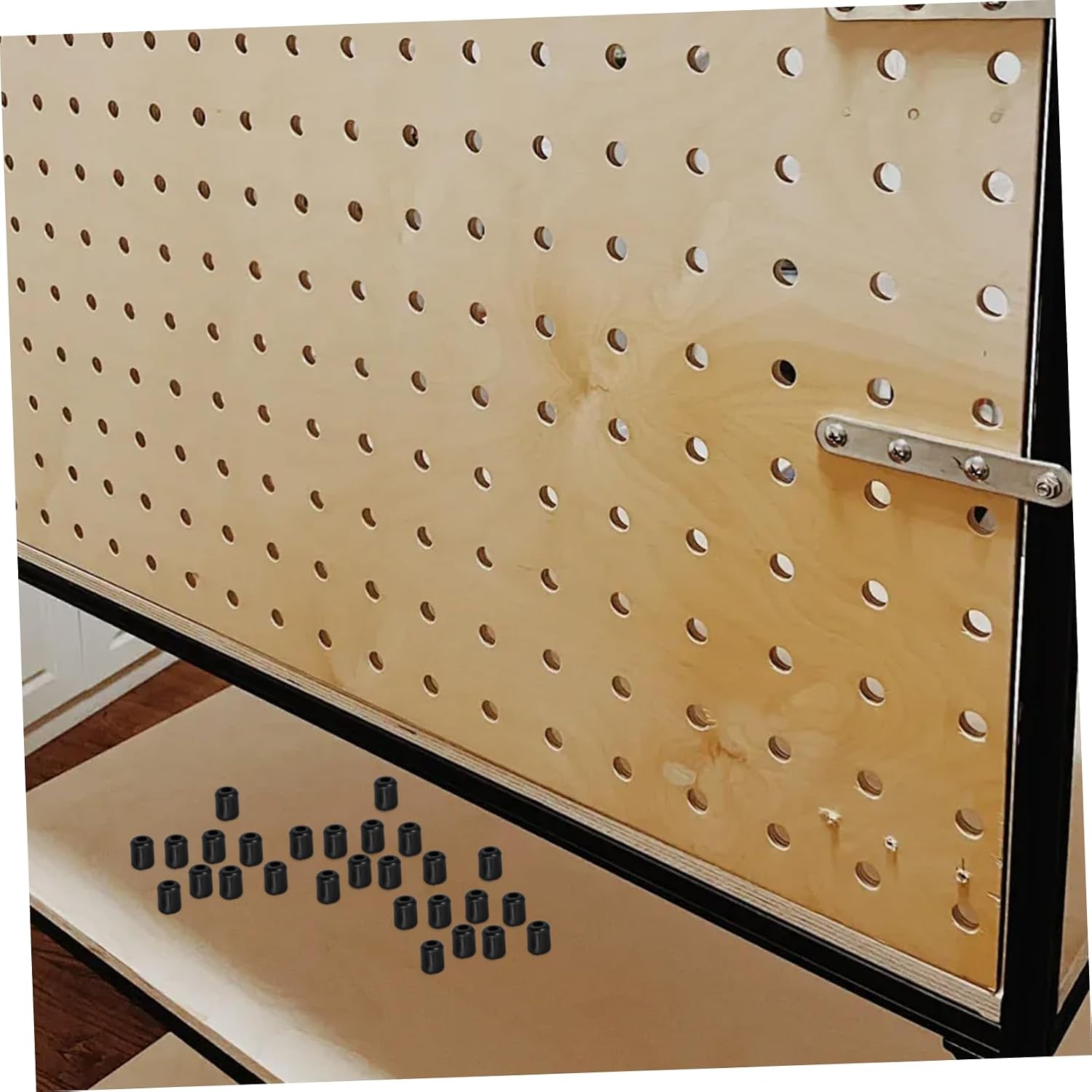 Alipis 90pcs Retail Inventory Control Clips Pegboard Hook Plugs Stoppers for Display Hooks Product Display Accessories