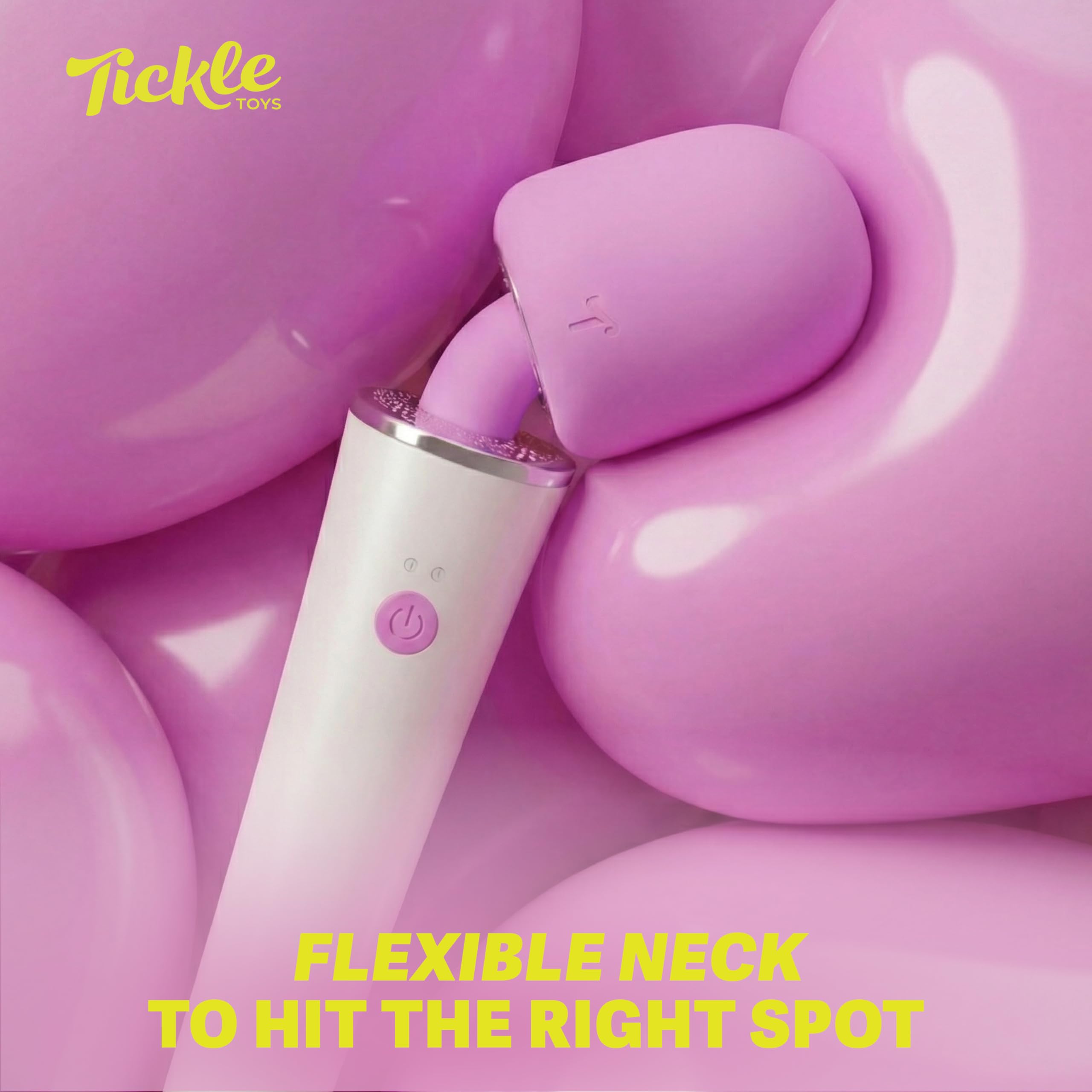 Wander Lust | Vibrador Varita 2 en 1 y Dispositivo de Masaje | 12 Modos de Vibración | Cabezal Flexible | Silicona Suave Segura Para el Cuerpo | Impermeable IPX7 | Silencioso | Púrpura