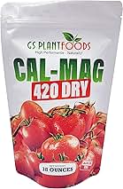 GS Plant Foods Cal-Mag 420 Dry Super Concentrate, Makes 420 Gallons of Nutrient Solution, 18 Ounces, Calcium/Magnesium Fertilizer