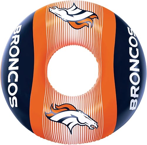 Vista 11 de BigMouth 36” Inflatable Pool Floats Officially Licensed NFL Fan Gear Merchandise Inner Tube for Adults and Teens