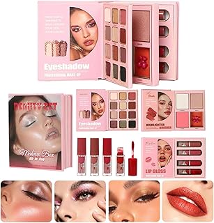 Pequeña paleta de maquillaje – Brillo de labi...