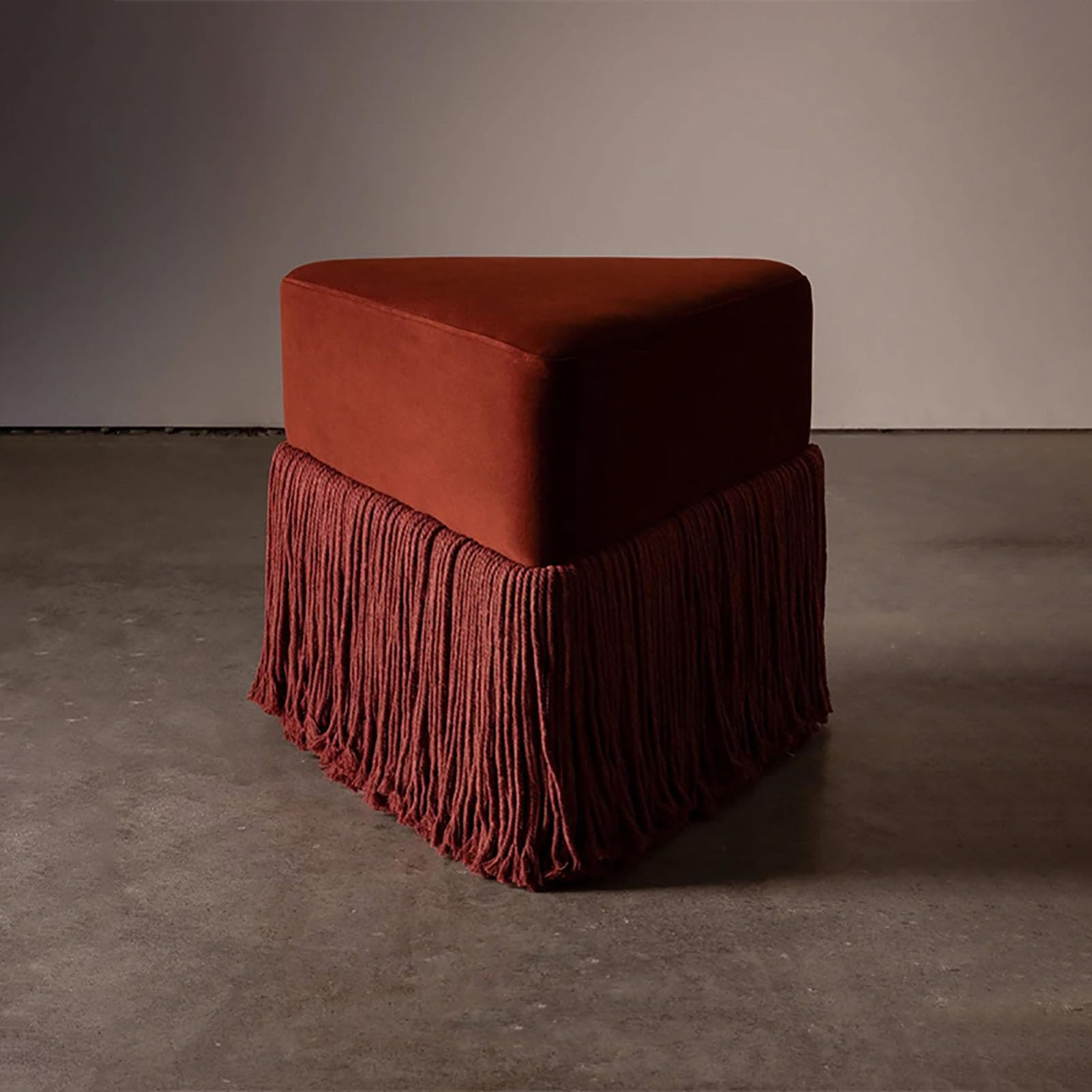 Tabouret décoratif en velours pour coiffeuse de chambre et maquillage