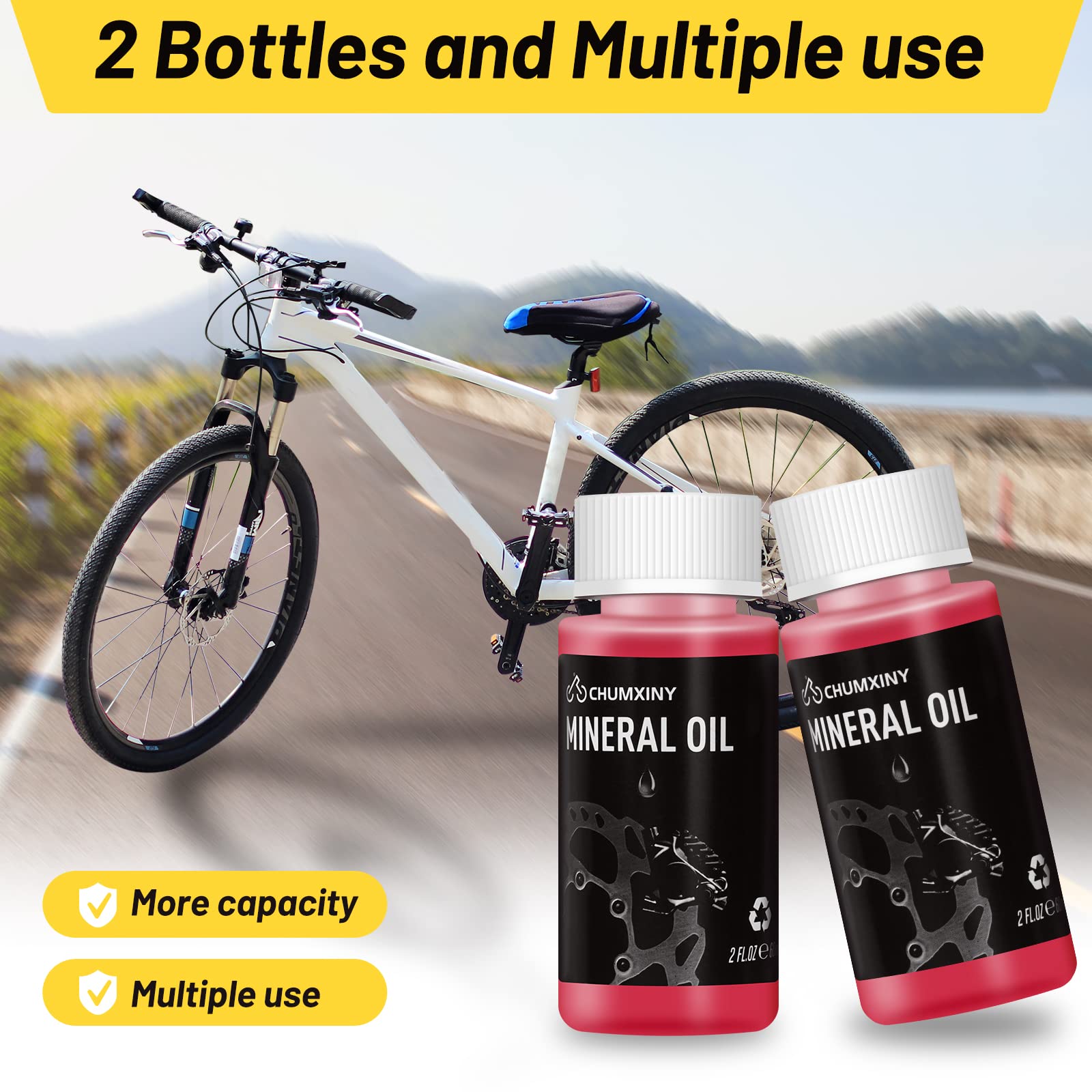 CHUMXINY Brake Bleed Kit For SHIMANO, TEKTRO Hydraulic