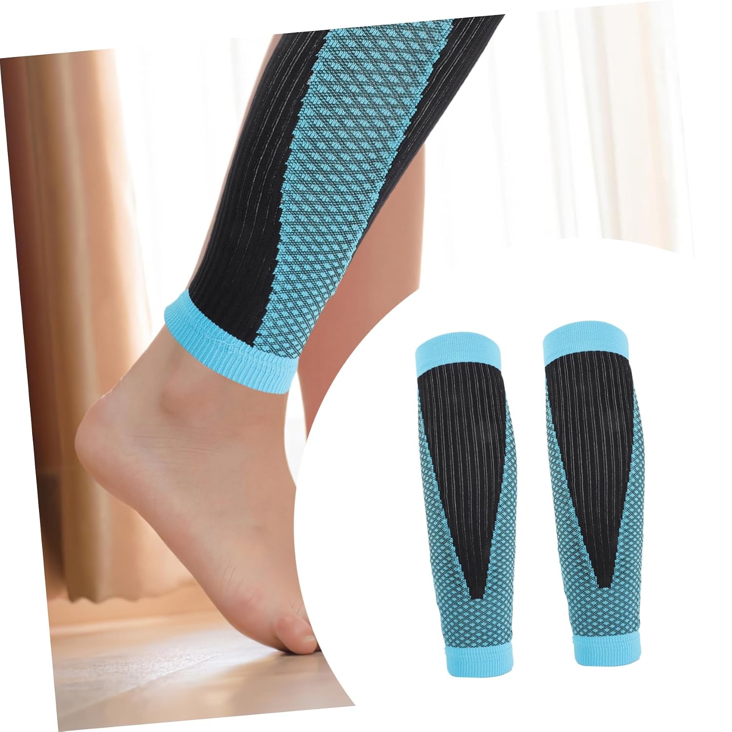 Compression Leg Sleeves Calf Support for Men Women Basketball Leg Sleeve Sports Calf Socks