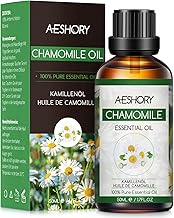 AESHORY Chamomile Essential Oil 50ML, Natural Chamomile Aromatherapy Oil, Premium Fragrance Oils for Diffuser Humidifier, Massage, Bath, Skin Care, Relaxation and Calm