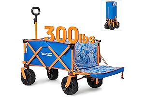 49 Inch Beach Rolling Cart Wheels for Sand