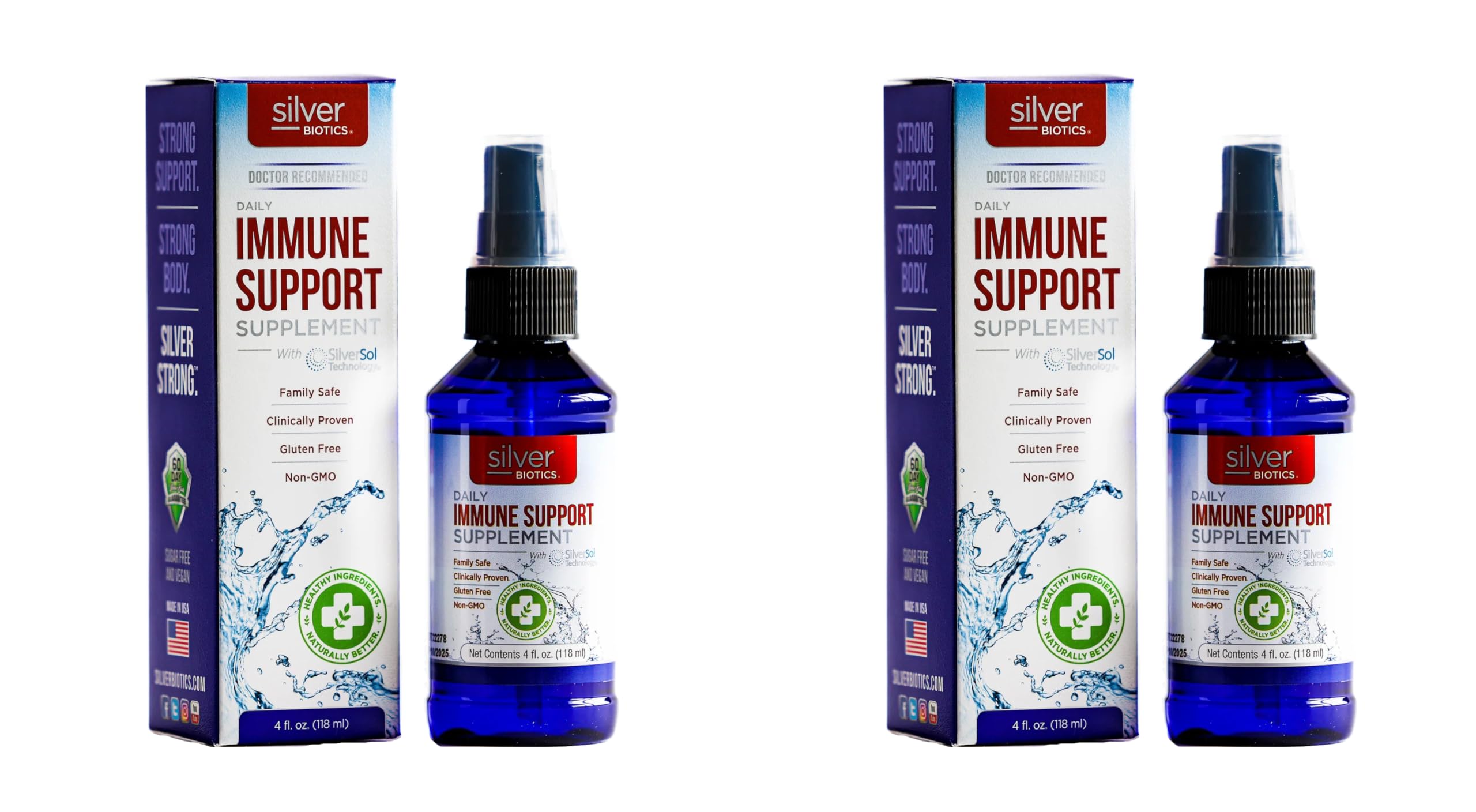 Silver Biotics 4 OZ (2 pack)