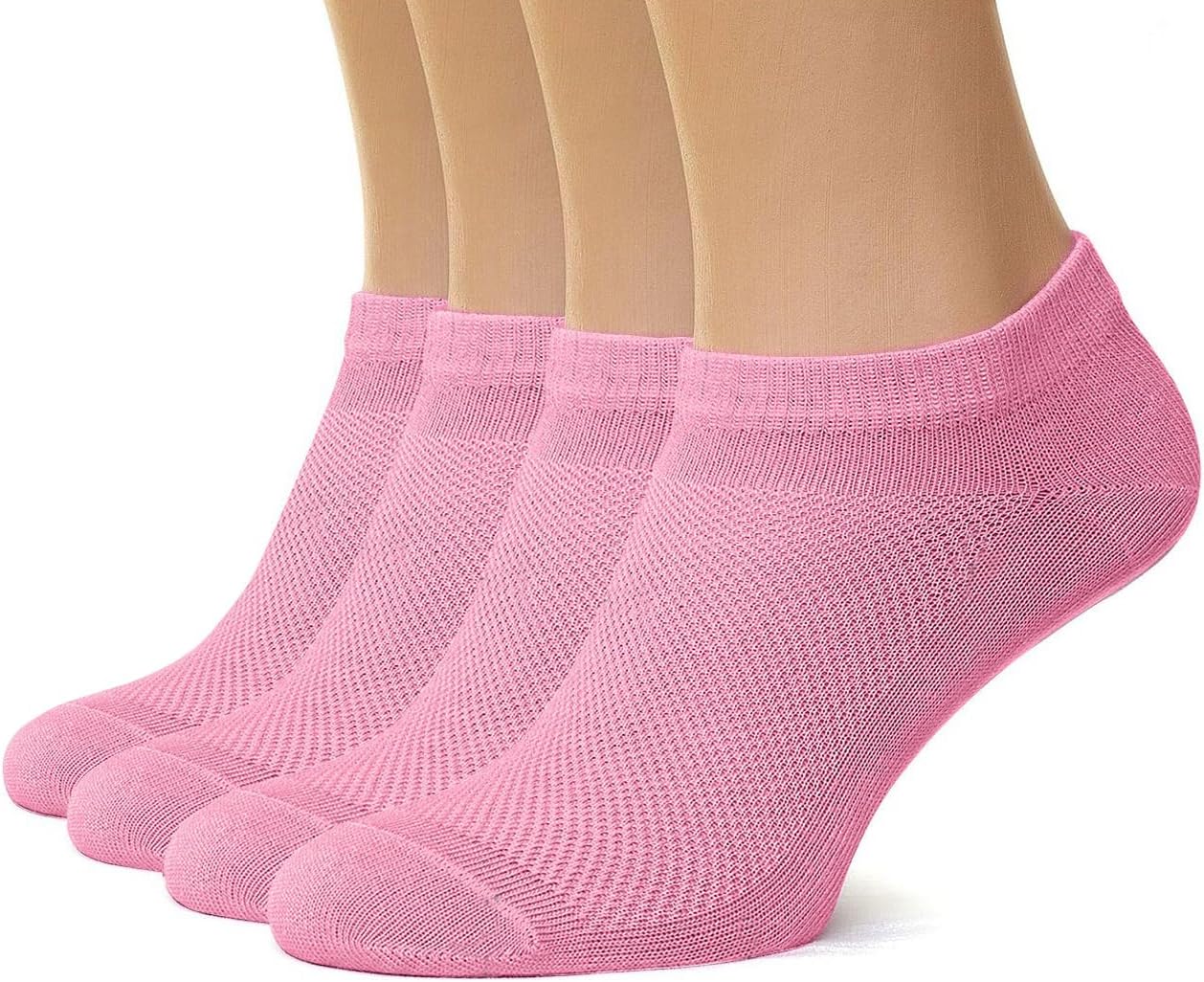 Duna Ankle Socks for Womens - Ultra Thin Breathable Cotton Sport Socks - Athletic, Running, Low Cut, No Show (4 and 6 pairs)