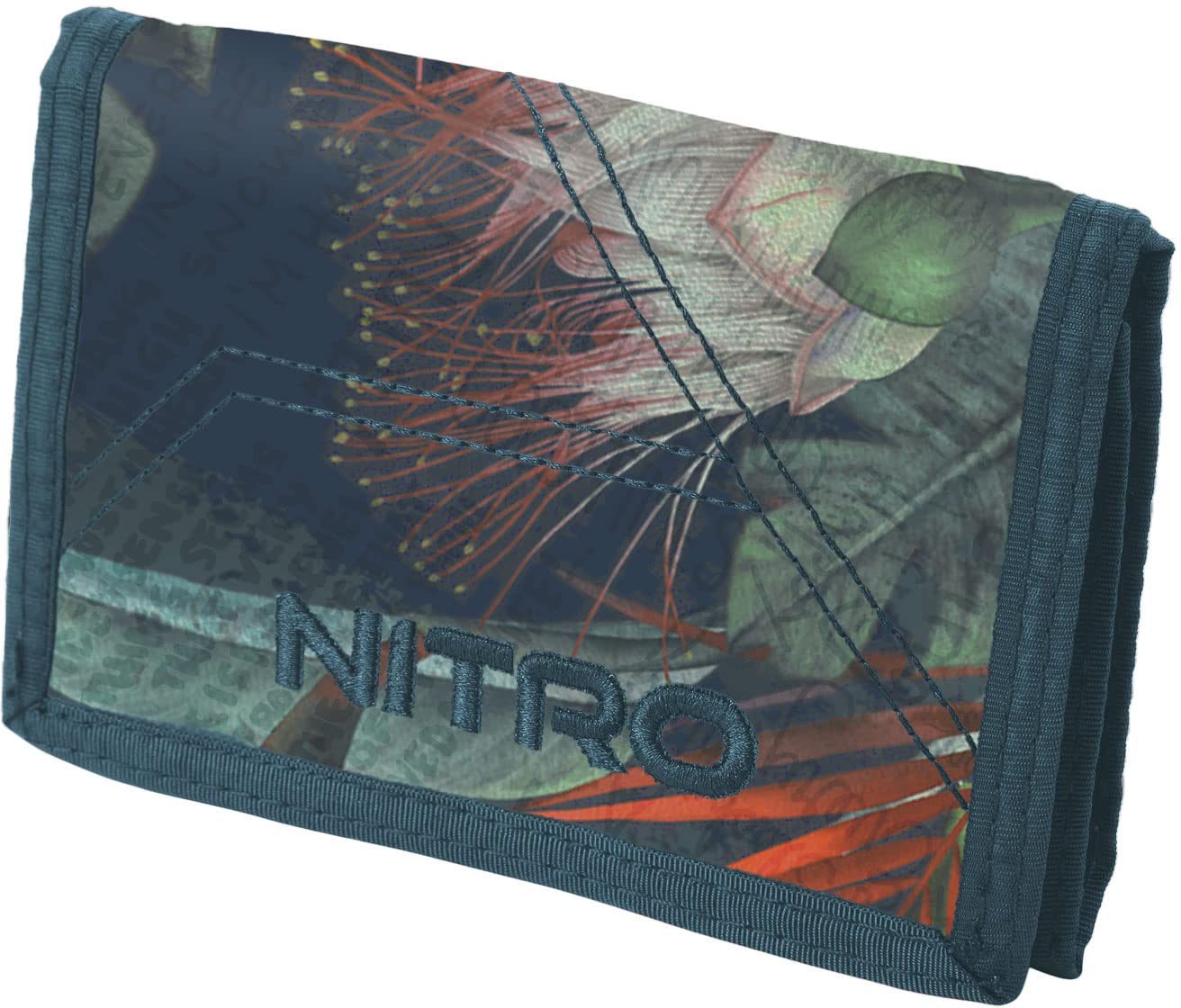 Nitro Unisex Wallet Coin Purse, Tropical, 10x14x1, Purse
