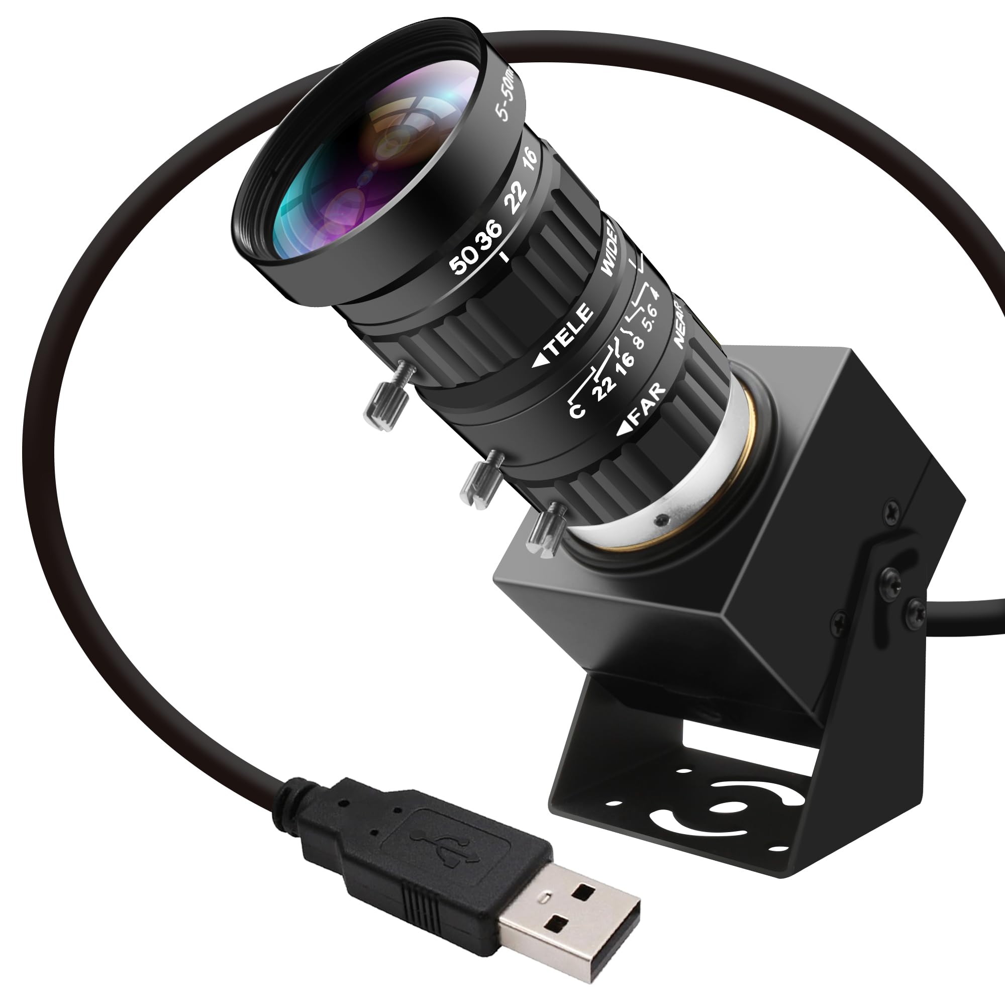 Amazon.com: IFWATER 48MP USB Webcam 8K Ultra HD Color Camera with