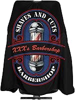 Vista 13 de Capa de peluquero personalizada, Capa de salón para corte de pelo personalizada para hombres