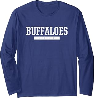 Garden City Buffaloes Golf HS Long Sleeve T-Shirt