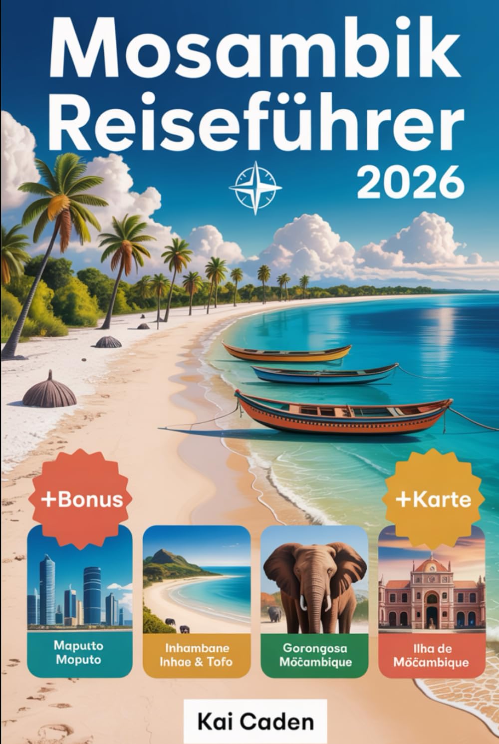 Mosambik Reiseführer 2026: Erleben Sie Maputo, den Bazaruto-Archipel, die Quirimbas-Inseln, die Küste von Inhambane, Gorongosa-Safari-Abenteuer und ... in der Perle des Indischen Ozeans